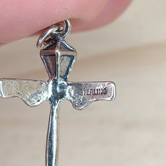 Vtg Sterling Silver Bourbon St. Louis Street Lamp Pendant Charm 925 - Picture 5 of 7